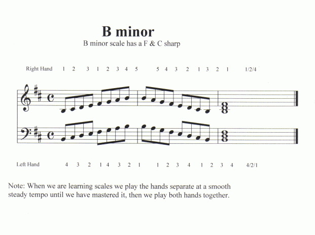 Section 4: B Minor Scale